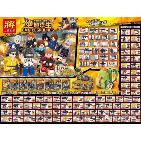 LELE 36058 non  JEDI RESCUE MINIFIGURE 8 MÔ HÌNH bộ đồ chơi xếp lắp ráp ghép mô hình Collectable Minifigures BATTLEGROUNES Búp Bê Sưu Tầm