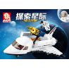 SLUBAN M38-B0736 B0736 0736 M38B0736 38-B0736 non  TÀU CON THOI bộ đồ chơi xếp lắp ráp ghép mô hình Space Thám Hiểm Không Gian 231 khối