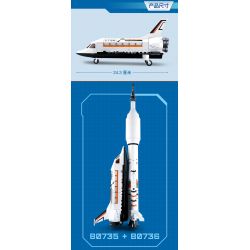 SLUBAN M38-B0736 B0736 0736 M38B0736 38-B0736 non  TÀU CON THOI bộ đồ chơi xếp lắp ráp ghép mô hình Space Thám Hiểm Không Gian 231 khối