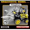SEMBO 701201 non  CON LĂN TRỐNG ĐÔI bộ đồ chơi xếp lắp ráp ghép mô hình  TECHINQUE Kỹ Thuật Công Nghệ Cao Mô Hình Phương Tiện 235 khối