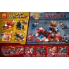 LELE 34061 non  SIÊU NHÂN VS ĐEN 4 bộ đồ chơi xếp lắp ráp ghép mô hình Super Heroes HEROES GATHERING Siêu Nhân Anh Hùng 296 khối