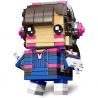 JISI 6847 non  D.VA. bộ đồ chơi xếp lắp ráp ghép mô hình Brickheadz CUTEDOLL D.VA Nhân Vật Đầu To 159 khối