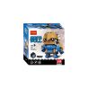 JISI 6849 non  PHARAOH EAGLE EMILY. bộ đồ chơi xếp lắp ráp ghép mô hình Brickheadz CUTEDOLL PHARAH Nhân Vật Đầu To 144 khối