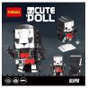JISI 6855 non  REAPER NGHIỆT NGÃ bộ đồ chơi xếp lắp ráp ghép mô hình Brickheadz CUTEDOLL REAPER Nhân Vật Đầu To 126 khối