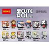 JISI 6855 non  REAPER NGHIỆT NGÃ bộ đồ chơi xếp lắp ráp ghép mô hình Brickheadz CUTEDOLL REAPER Nhân Vật Đầu To 126 khối