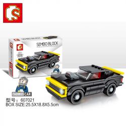 IBLOCK PL-920-131 920-131 PL920-131 SEMBO 607021 non  Ô TÔ CHEVROLET CAMARO 1967 bộ đồ chơi xếp lắp ráp ghép mô hình Speed Champions Racing Cars FAMOUSCAR Đua Xe Công Thức 175 khối