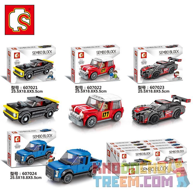 IBLOCK PL-920-131 920-131 PL920-131 SEMBO 607021 non  Ô TÔ CHEVROLET CAMARO 1967 bộ đồ chơi xếp lắp ráp ghép mô hình Speed Champions Racing Cars FAMOUSCAR Đua Xe Công Thức 175 khối