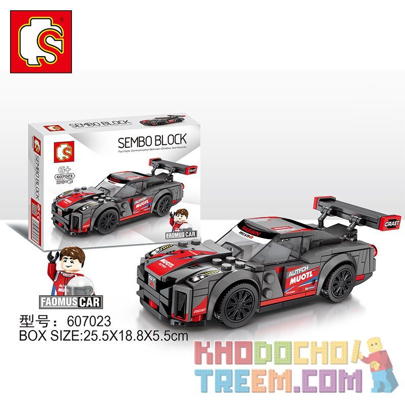 IBLOCK PL-920-131 920-131 PL920-131 SEMBO 607023 607093 SHENG YUAN SY 5051 non  CÂU CHUYỆN XE NISSAN GT-R bộ đồ chơi xếp lắp ráp ghép mô hình Speed Champions Racing Cars FAMOUSCAR Đua Xe Công Thức 138 khối