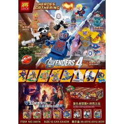 LELE 34076 non  8 TRẬN CHIẾN CUỐI CÙNG bộ đồ chơi xếp lắp ráp ghép mô hình Marvel Super Heroes AVENGERS 4 Siêu Anh Hùng Marvel