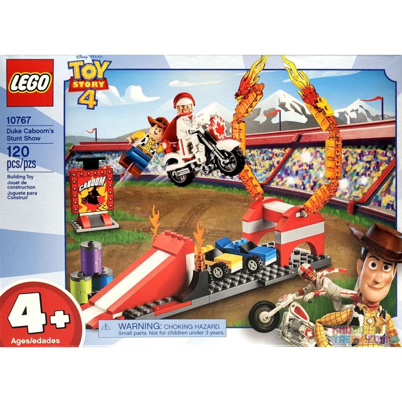 NOT  DUKE CABOOM'S STUNT SHOW 10767 LARI 11318 LEPIN 16065 xếp lắp ráp ghép mô hình CHƯƠNG TRÌNH ĐÓNG THẾ CỦA DUKE CABOOM MÀN BIỂU DIỄN MẠO HIỂM Toy Story Câu Chuyện Đồ Chơi 120 khối