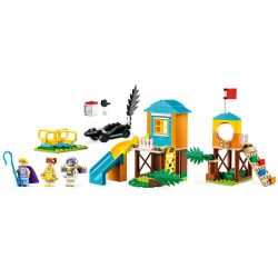 NOT  BUZZ AND BO PEEP'S PLAYGROUND ADVENTURE 10768 LARI 11319 LEPIN 16064 xếp lắp ráp ghép mô hình BUZZ VÀ BO PEEP'S PLAYGROUND ADVENTURE CUỘC PHIÊU LƯU TRÊN SÂN CHƠI CỦA Toy Story Câu Chuyện Đồ Chơi 139 khối
