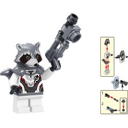 LELE 34095 non  BỘ SƯU TẬP 16 MÔ HÌNH NHÂN VẬT AVENGERS 4 bộ đồ chơi xếp lắp ráp ghép mô hình Super Heroes Siêu Nhân Anh Hùng