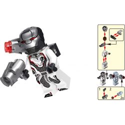 LELE 34095 non  BỘ SƯU TẬP 16 MÔ HÌNH NHÂN VẬT AVENGERS 4 bộ đồ chơi xếp lắp ráp ghép mô hình Super Heroes Siêu Nhân Anh Hùng