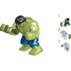 LELE 34095 non  BỘ SƯU TẬP 16 MÔ HÌNH NHÂN VẬT AVENGERS 4 bộ đồ chơi xếp lắp ráp ghép mô hình Super Heroes Siêu Nhân Anh Hùng