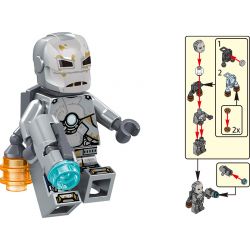 LELE 34095 non  BỘ SƯU TẬP 16 MÔ HÌNH NHÂN VẬT AVENGERS 4 bộ đồ chơi xếp lắp ráp ghép mô hình Super Heroes Siêu Nhân Anh Hùng