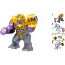 LELE 34095 non  BỘ SƯU TẬP 16 MÔ HÌNH NHÂN VẬT AVENGERS 4 bộ đồ chơi xếp lắp ráp ghép mô hình Super Heroes Siêu Nhân Anh Hùng
