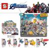 SHENG YUAN SY SY1311 1311 non  AVENGERS 4 MINIFIGURE 16 MÔ HÌNH bộ đồ chơi xếp lắp ráp ghép mô hình Super Heroes AHEROES ASSEMBLE Siêu Nhân Anh Hùng