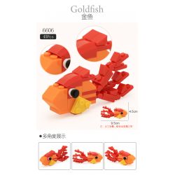 WANGE 6601 6602 6603 6604 6605 6606 non  ANIMAL GACHA 6 TRONG 1 bộ đồ chơi xếp lắp ráp ghép mô hình Creator CAPSULE MINI ANIMAL BUILDING BLOCK Sáng Tạo 218 khối