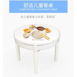 WANGE 68012 non  BÀN HỌC +300 bộ đồ chơi xếp lắp ráp ghép mô hình Basic BUILDING BLOCKS TABLE&300PCS BASIC Khối Cơ Bản 300 khối