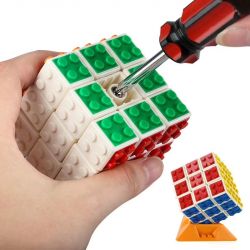 WANGE 094 non  KHỐI LẬP PHƯƠNG bộ đồ chơi xếp lắp ráp ghép mô hình Gear WANGE CUBE Đồ Lắp Ghép