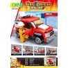 CAYI 2602A 2602B 2602C 2602D non  4 LOẠI XE VÒI RỒNG CAO ÁP bộ đồ chơi xếp lắp ráp ghép mô hình Fire Rescure FIRE HERO Cứu Hỏa 314 khối