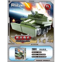 CAYI 2001 non  KHỦNG HOẢNG HẠT NHÂN 6 MÔ HÌNH bộ đồ chơi xếp lắp ráp ghép mô hình Military Army NUCLEAR WAR Quân Sự Bộ Đội 72 khối