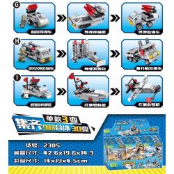 CAYI 2305 non  LOẠT TÀU SÂN BAY 9 MÔ HÌNH CỦA CHUYUN MÁY VẬN TẢI FEIYAN VÀ KHU TRỤC TITAN bộ đồ chơi xếp lắp ráp ghép mô hình Combined Deformation COMBINED DEFORMATION AIRCRAFT CARRIER Robot Kết Hợp 708 khối