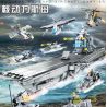CAYI 2211 non  8 TỔ HỢP TÀU SÂN BAY CHẠY BẰNG NĂNG LƯỢNG HẠT NHÂN bộ đồ chơi xếp lắp ráp ghép mô hình Iron Blood Military Spirit 953 khối