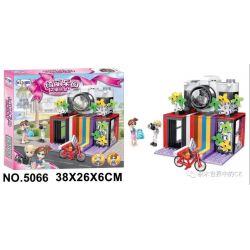 Winner 5066 non  PHÒNG ẢNH bộ đồ chơi xếp lắp ráp ghép mô hình  Các Bạn Gái 290 khối