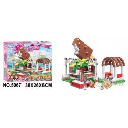 Winner 5067 non  NHÀ KEM bộ đồ chơi xếp lắp ráp ghép mô hình  Các Bạn Gái 290 khối