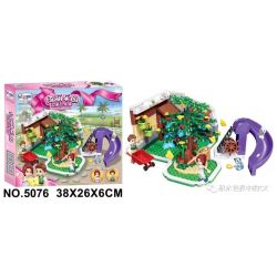 Winner 5076 non  CỬA HÀNG HOA bộ đồ chơi xếp lắp ráp ghép mô hình  Các Bạn Gái 280 khối