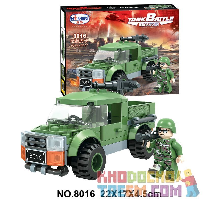 IBLOCK PL-920-96 920-96 PL920-96 Winner 8016 non  ĐÓN CÓ VŨ TRANG bộ đồ chơi xếp lắp ráp ghép mô hình Tank Battle TANKBATTLE Xe Tăng Đối Đầu 93 khối