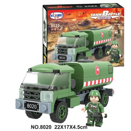 Winner 8020 non  XE BỒN bộ đồ chơi xếp lắp ráp ghép mô hình Tank Battle TANKBATTLE Xe Tăng Đối Đầu 91 khối