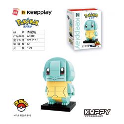 Enlighten A0106 0106 Qman A0106 0106 non  JENNY RÙA bộ đồ chơi xếp lắp ráp ghép mô hình Pokémon POKEMON 129 khối