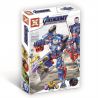 SX 4011 non  CHIẾN TRANH THỢ CƠ KHÍ YÊU NƯỚC bộ đồ chơi xếp lắp ráp ghép mô hình Marvel Super Heroes AVENGEMT Siêu Anh Hùng Marvel 312 khối