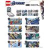 1995 11004 non  6 BỘ ĐỒ MINIFIGURE bộ đồ chơi xếp lắp ráp ghép mô hình Marvel Super Heroes AEVENGERS Siêu Anh Hùng Marvel 573 khối