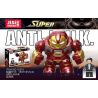 JISI 10316 0316 non  BỘ GIÁP IRON MAN CHỐNG HULK MECH HÌNH NHÂN VẬT STARK bộ đồ chơi xếp lắp ráp ghép mô hình Super Heroes ANTI-HULK Siêu Nhân Anh Hùng