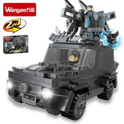 WANGAO 7019 non  MERCEDES G500 bộ đồ chơi xếp lắp ráp ghép mô hình Transformers BATTLEGEAR SPEEDING Robot Đại Chiến Người Máy Biến Hình 271 khối