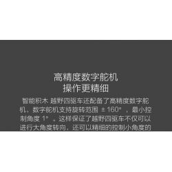 XIAOMI MITU MI ONEBOT YYSQC01IQI 01IQI OBYYC96AIQI 96AIQI non  XE BỐN BÁNH ĐỊA HÌNH bộ đồ chơi xếp lắp ráp ghép mô hình  Kỹ Thuật Công Nghệ Cao Mô Hình Phương Tiện 1500 khối