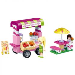 GUDI 9602 non  NƯỚC NGỌT CỦA GINA'S SWEET bộ đồ chơi xếp lắp ráp ghép mô hình Modern Girls MODERN GIRLS JUICE SHOP Những Cô Gái Hiện Đại 120 khối