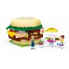 GUDI 9610 non  CỬA HÀNG BÁNH MÌ KẸP THỊT bộ đồ chơi xếp lắp ráp ghép mô hình Modern Girls MODERN GIRLS BURGER SHOP Những Cô Gái Hiện Đại 176 khối