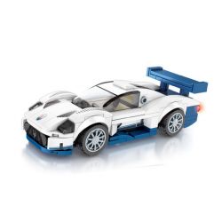 SEMBO 607025 607096 SHENG YUAN SY 5054 non  MASERATI MC12. bộ đồ chơi xếp lắp ráp ghép mô hình Speed Champions Racing Cars FAMOUS CAR Đua Xe Công Thức 185 khối