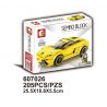 SEMBO 607026 607106 SHENG YUAN SY 5064 non  LAMBORGHINI AVENTADOR LP700. bộ đồ chơi xếp lắp ráp ghép mô hình Speed Champions Racing Cars FAMOUS CAR Đua Xe Công Thức 205 khối