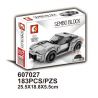 SEMBO 607027 non  REZVANI BEAST ALPHA. bộ đồ chơi xếp lắp ráp ghép mô hình Speed Champions Racing Cars FAMOUS CAR Đua Xe Công Thức 183 khối