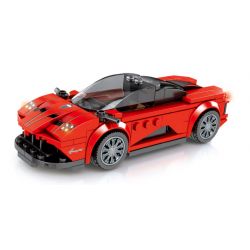 SEMBO 607028 607105 SHENG YUAN SY 5063 non  PAPANI HUAYRA. bộ đồ chơi xếp lắp ráp ghép mô hình Speed Champions Racing Cars FAMOUS CAR Đua Xe Công Thức 185 khối