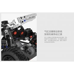XIAOMI MITU MI ONEBOT SMSC01IQI 01IQI non  ĐUA XE TRÊN SA MẠC bộ đồ chơi xếp lắp ráp ghép mô hình  DESERT RACING Kỹ Thuật Công Nghệ Cao Mô Hình Phương Tiện 490 khối