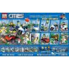 PRCK 65000 non  KẾ HOẠCH SĂN BẮN 311 bộ đồ chơi xếp lắp ráp ghép mô hình City CITIES Thành Phố