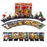 Enlighten 1501A 1501B Qman 1501A 1501B non  THREE KINGDOMS HEROES TRONG MINIFIGURES MÙA ĐẦU TIÊN 16 bộ đồ chơi xếp lắp ráp ghép mô hình Collectable Minifigures Búp Bê Sưu Tầm