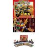 Enlighten 1501A 1501B Qman 1501A 1501B non  THREE KINGDOMS HEROES TRONG MINIFIGURES MÙA ĐẦU TIÊN 16 bộ đồ chơi xếp lắp ráp ghép mô hình Collectable Minifigures Búp Bê Sưu Tầm