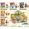 SHENG YUAN SY SY1348 1348 non  HÃY BẮT QUÁI VẬT 8 MINIFIGURES bộ đồ chơi xếp lắp ráp ghép mô hình Collectable Minifigures Búp Bê Sưu Tầm 154 khối